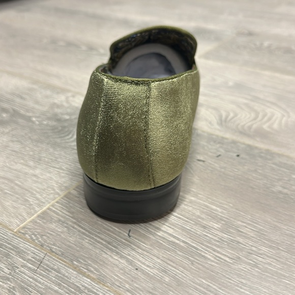 Olive Green Loafers with red bottoms brand new multiple sizes available - Picture 4 of 6